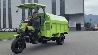 driving with cargo door closed (garbage)